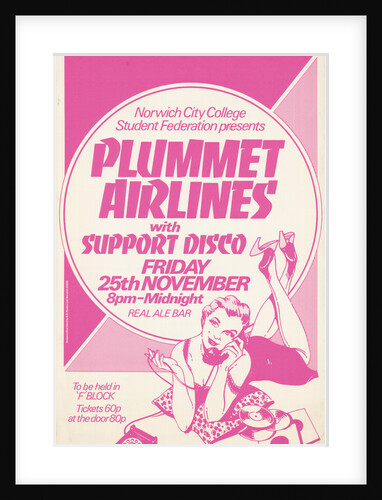 Plummet Airlines poster by Rokpool